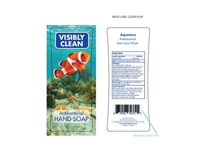 Visibly Clean Antibacterial Hand Soap (Aquarium Antibacterial Hand Soap 50157 202 25)
